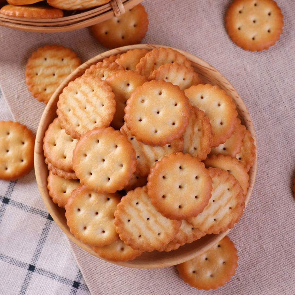 Bánh quy bơ mặn, bánh quy giòn