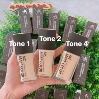 Kem nền MC makeup Color kháng nước lâu trôi kiềm dầu chất kem mịn đẹp Myphamnguyenduyen