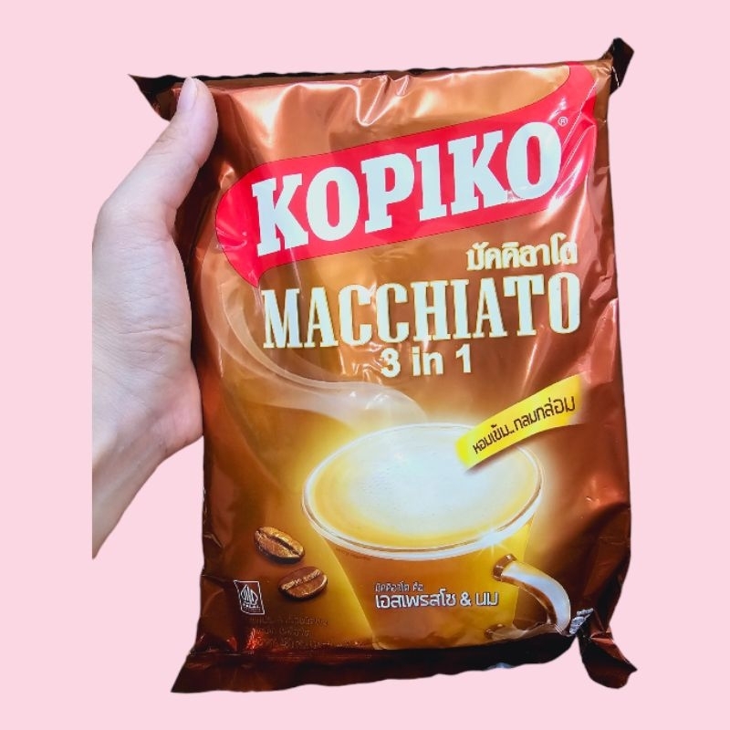Cà Phê KOPIKO MACHIATO  ( bịch 20 gói ) - THÁI