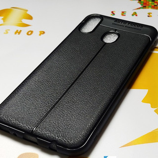 Ốp lưng Samsung Galaxy M20 - M205 vân da loại A