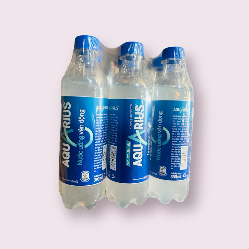 thùng Nước Điện Giải Bù Khoáng Thể Thao Aquarius 390ml/Chai CocaCola [shop_japan.good]