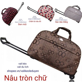 Túi  vali kéo du lịch Hàn Quốc, hành lý máy bay có bánh xe tiện lợi vải chống thấm nước cao cấp