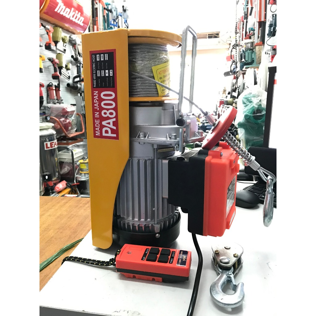 máy tời điện điều khiển từ xa pa800