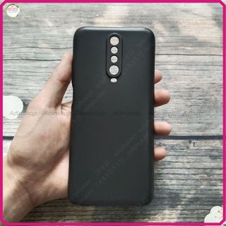 Ốp lưng Xiaomi K30 dẻo đen trơn, dẻo trong đục chống ố có viền gồ bảo vệ camera