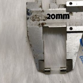 Combo 20 chiếc cầu chì thủy tinh 5x20