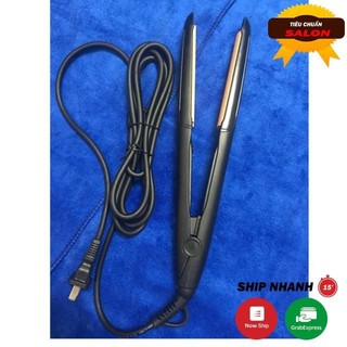 (tặng 3 kẹp vịt) Máy kẹp cụp tóc Hàn Quốc lưỡi đỏ