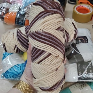 Len cotton love Đan Móc Khăn Choàng Cổ Áo Len