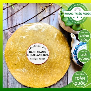   LOẠI ĐẶC BIỆT  Bánh tráng khoai lang Tam Quan - Đặc sản Bình Định - Loại ngon to và dày - Hoàng Thiên Foods 
