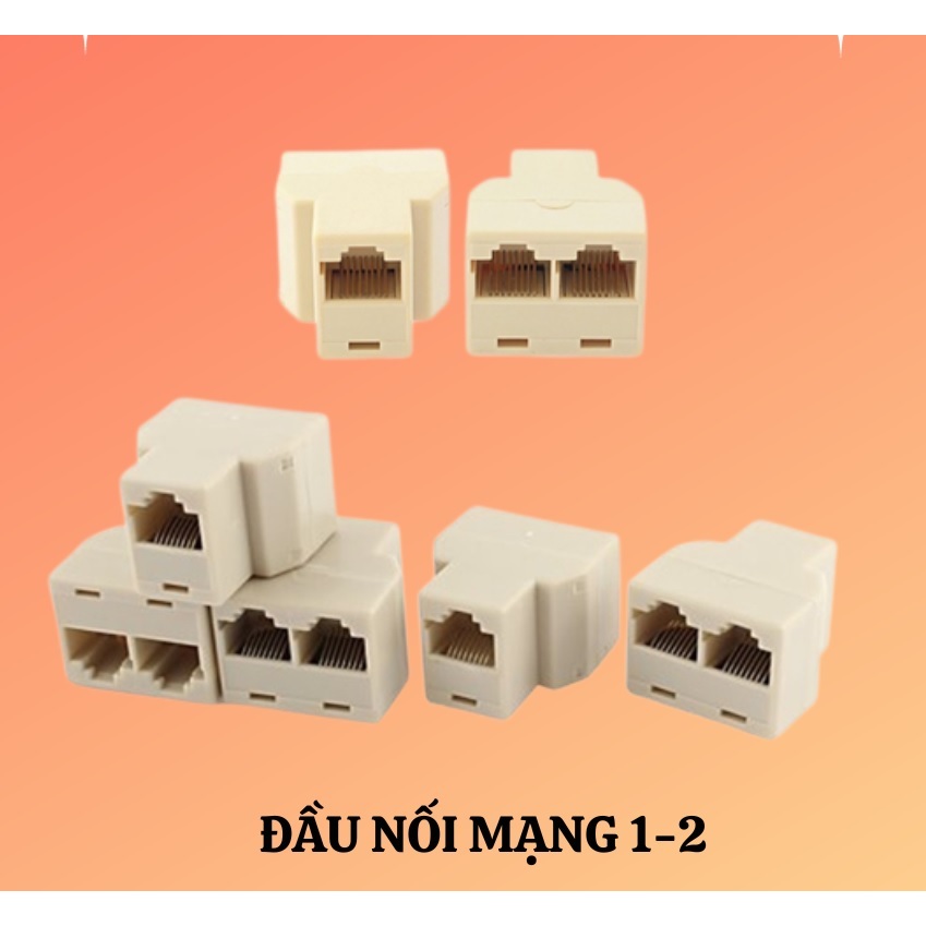 Đầu nối mạng từ 1 ra 2 - Chia mạng LAN RJ45 từ 1 ra 2