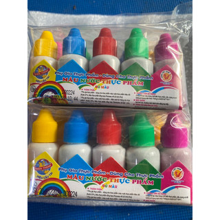 Màu thực phẩm size lớn ( nguyên liẹu làm bánh, làm slime)