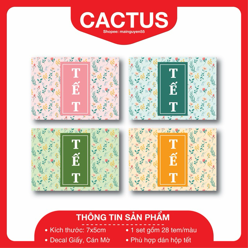 Combo 28 tem tết