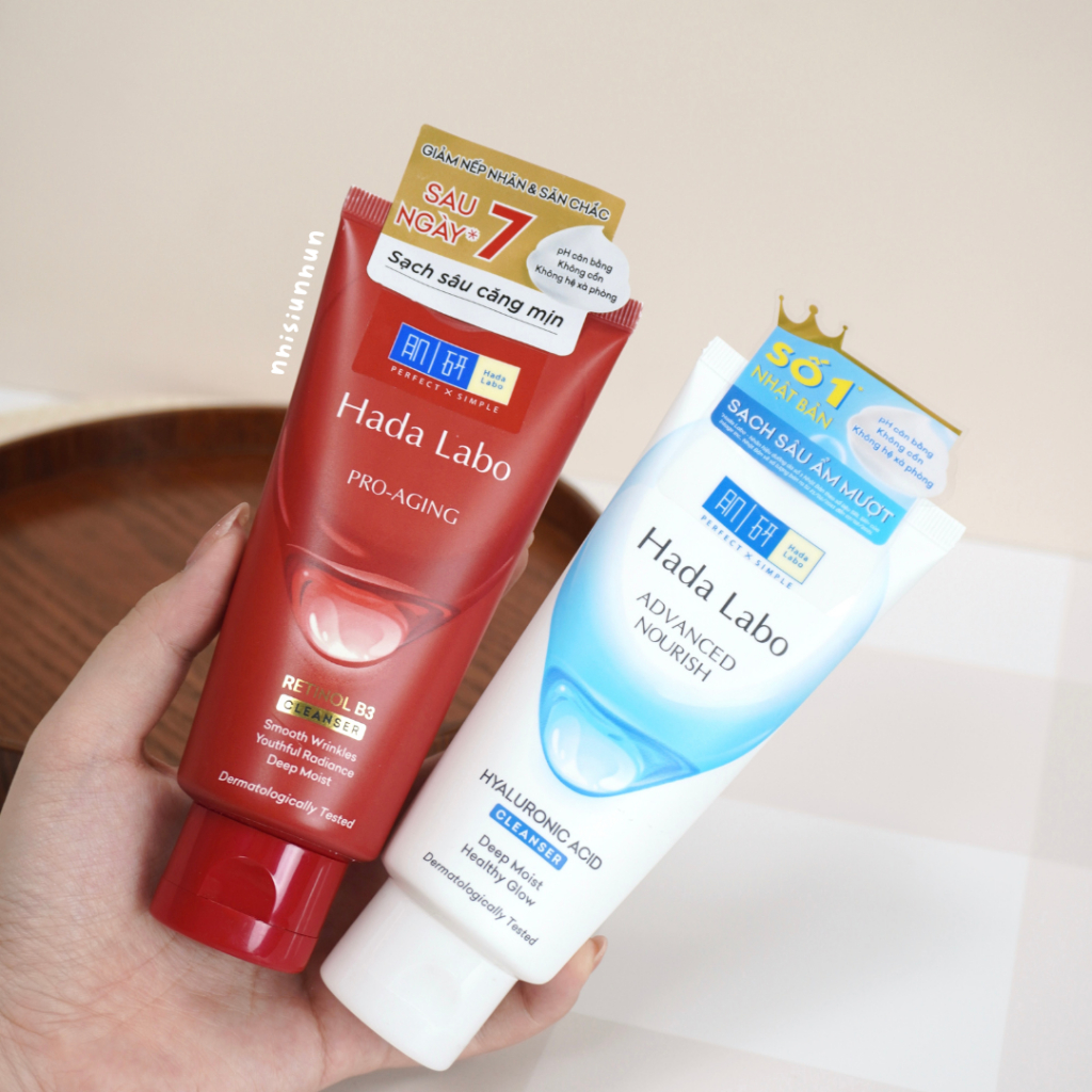 Sữa rửa mặt Hada Labo Gokujyun Foaming Cleanser