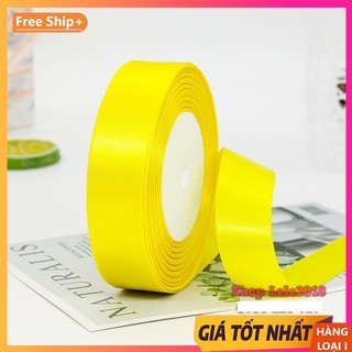 Ruy băng lụa satin loại đẹp size 2cm ( cuộn 22m )