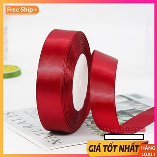 Ruy băng lụa satin loại đẹp size 2cm ( cuộn 22m )