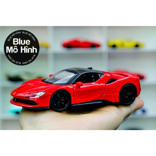 Xe mô hình Ferrari SF90 Box 1:32