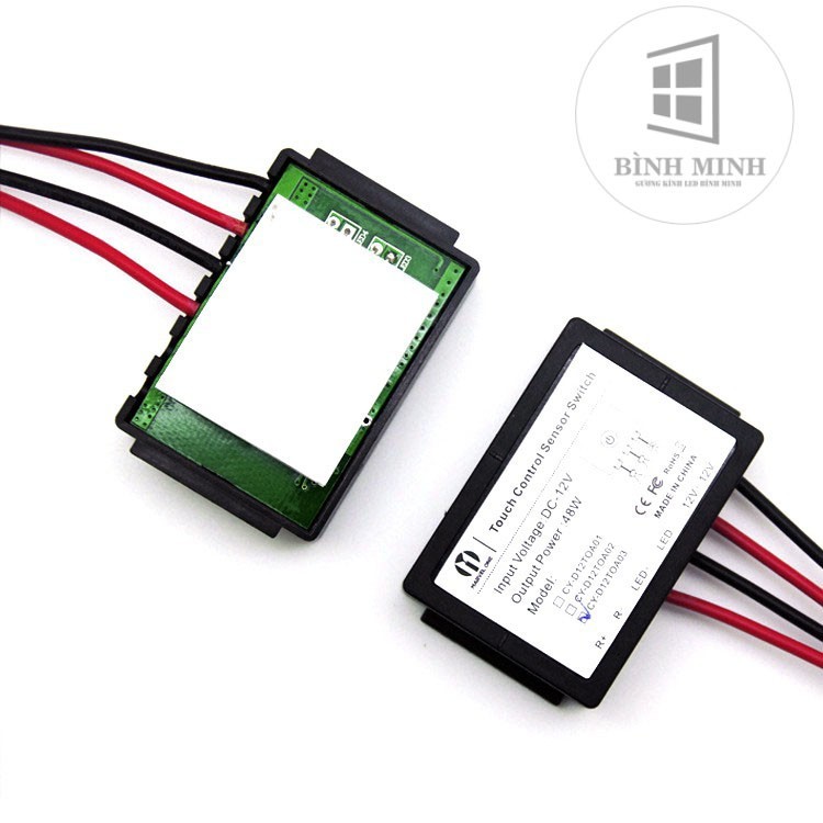 Bộ Công tắc cảm ứng gương led