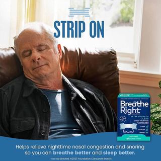 Miếng dán thông mũi Breathe Right Nasal Strips 72 miếng