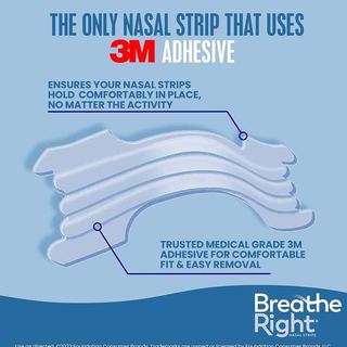 Miếng dán thông mũi Breathe Right Nasal Strips 72 miếng
