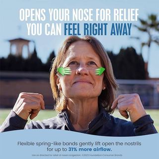 Miếng dán thông mũi Breathe Right Nasal Strips 72 miếng