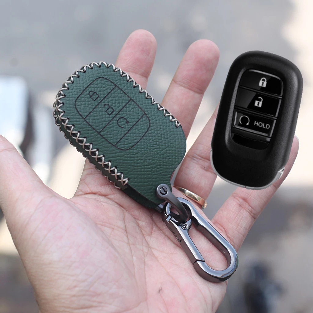  bao da chìa khoá Honda HRV 2022 2025 CRV 2024 2025 bản G HR-V all new L RS handmade da thật 006 