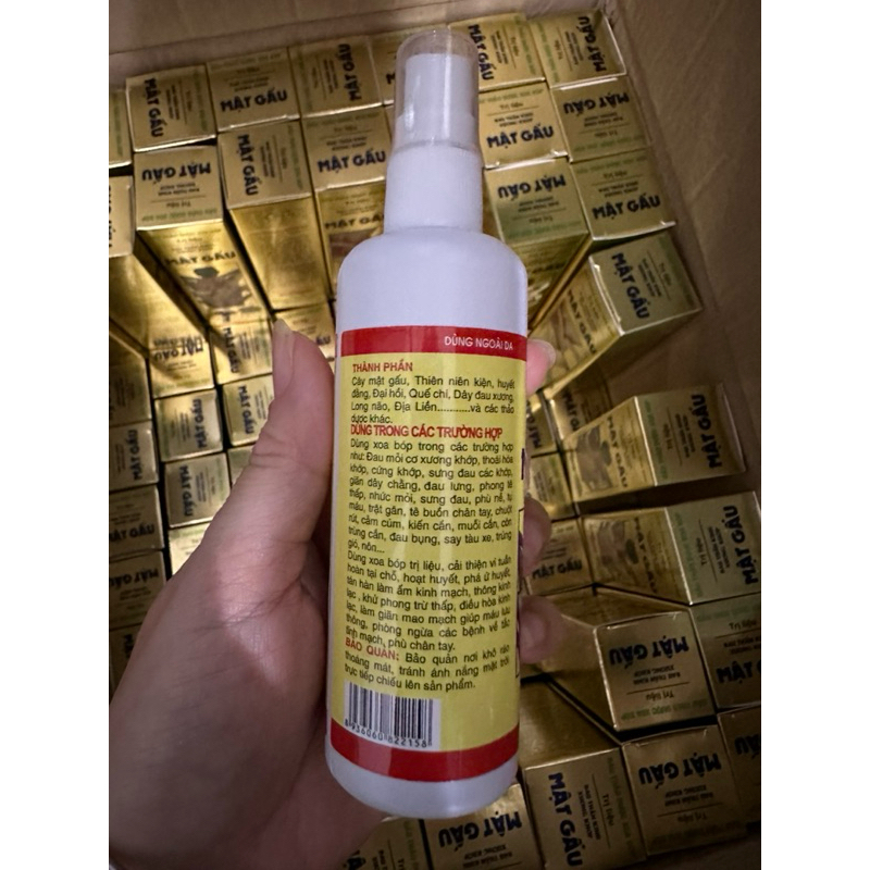 Tinh dầu thảo dược xịt hỗ trợ giảm đau cơ đau thần kinh hiệu quả