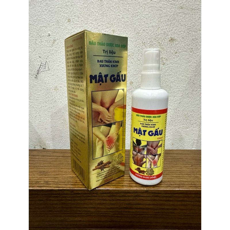 Tinh dầu thảo dược xịt hỗ trợ giảm đau cơ đau thần kinh hiệu quả