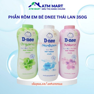   Hỏa Tốc  Phấn Rôm Em Bé Dnee Thái Lan Giảm Hăm Tã Ẩm Ướt Cho Bé Sơ Sinh - 350g 