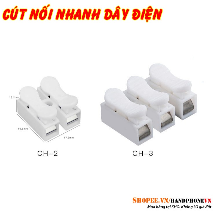 Cút Nối Dây Điện Combo 10 CH-2 CH-3