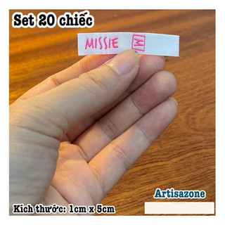 Tag, nhãn mác vải phụ kiện làm handmade - (Đọc kỹ mô tả sản phẩm trước khi order)