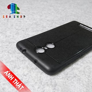 Ốp lưng Xiaomi Redmi Note 3 - Note 3 Pro Silicon vân da loại A
