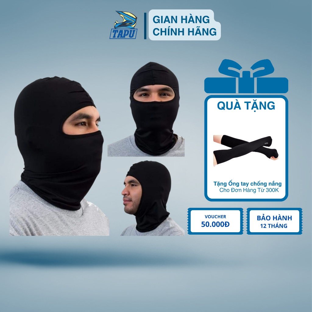 KHĂN TRÙM ĐẦU NINJA ĐỘI NÓN FULLFACE