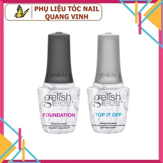 Base top Gelish cực bền và bóng đẹp 15ml (hàng cao cấp)