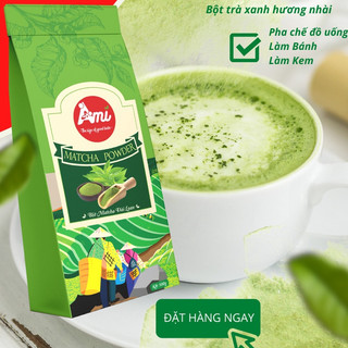 Bột Trà xanh Matcha  Đài Loan (Hương Nhài) Ami - Gói 500g