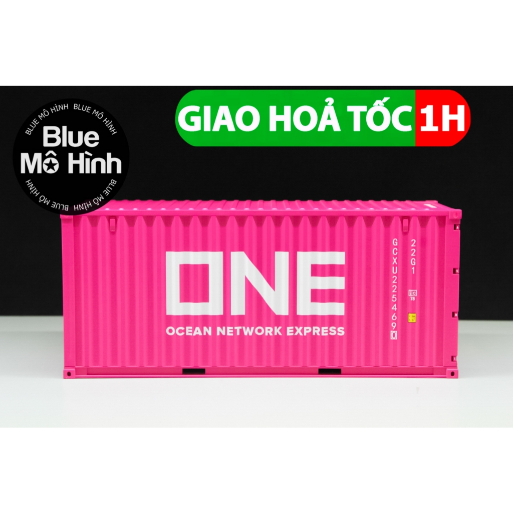 Mô hình thùng container xe đầu kéo 1:24 hãng tàu ONE