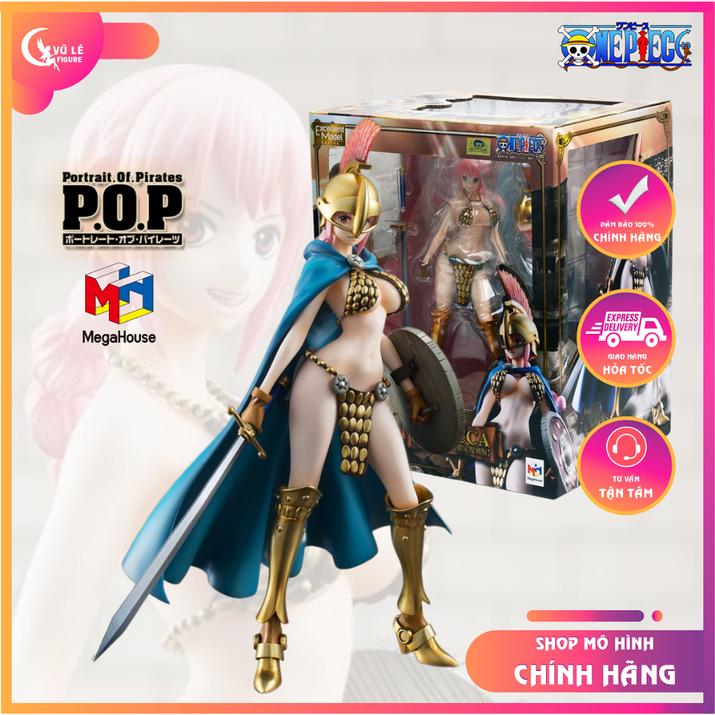 Mô hình Rebecca One Piece chính hãng MegaHouse Excellent Model P.O.P Sailing Again 22cm (Scale 1/8)