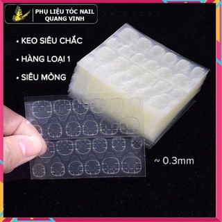 Miếng keo 2 mặt dán móng giả - miếng dán nail box