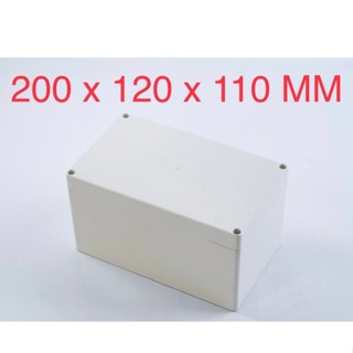 Hộp 200x120x110mm tặng kèm ốc vít và ron cao su chống nước. Hộp nhựa đựng mạch điện tử