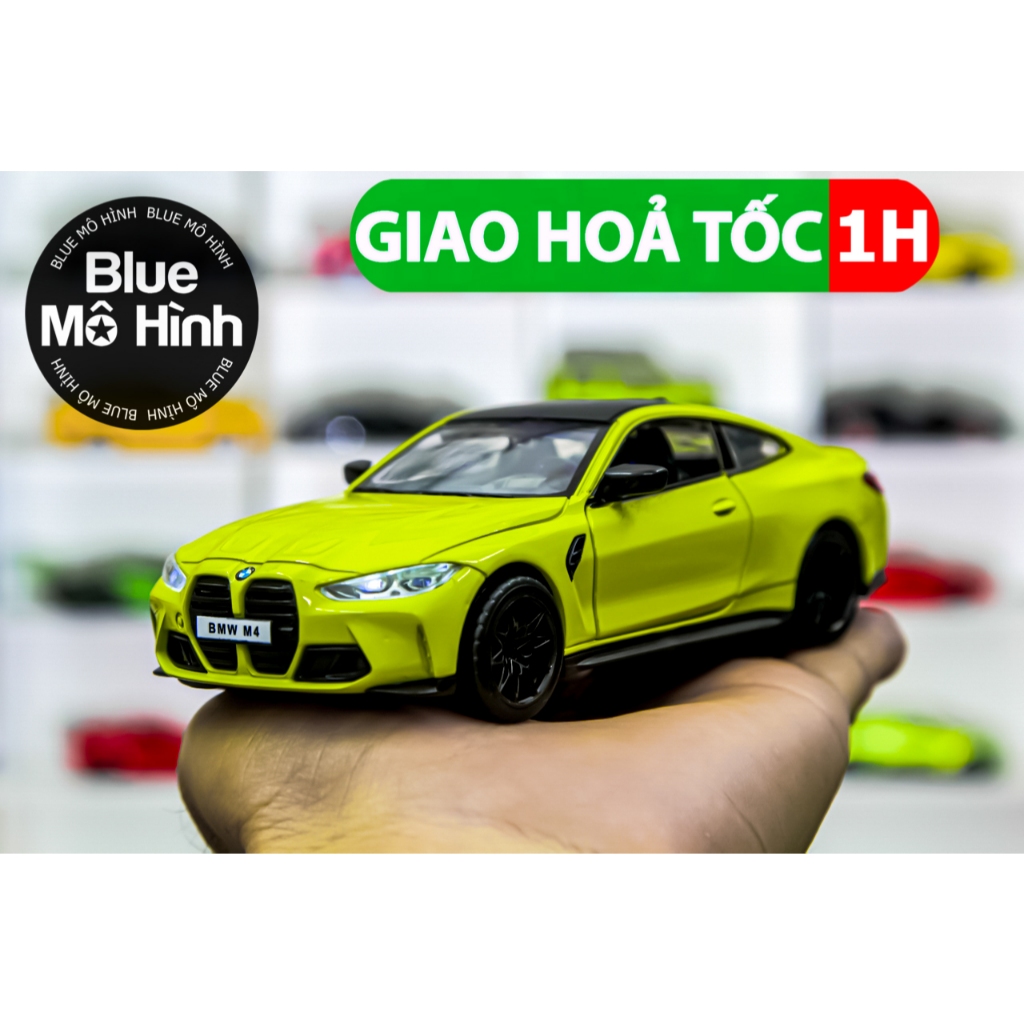 Xe mô hình BMW M4 1:32 bằng kim loại