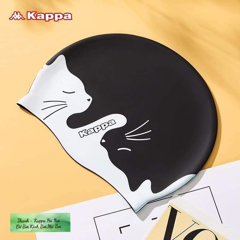Mũ Bơi/Nón Bơi silicone cao cấp KAPPA chuyên nghiệp dành cho Trẻ Em & Người Lớn