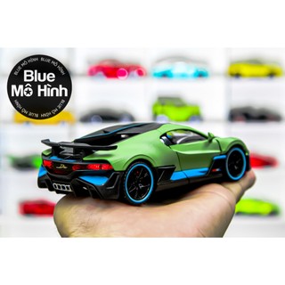 Xe mô hình Bugatti Divo MT 1:32 Xanh lá mờ