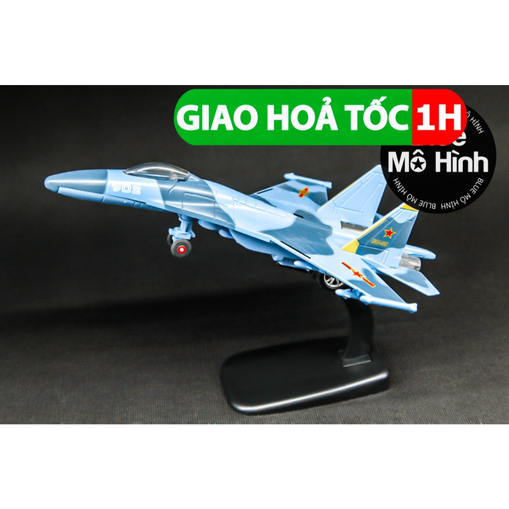 Mô hình máy bay chiến đấu Su 35 bằng kim loại