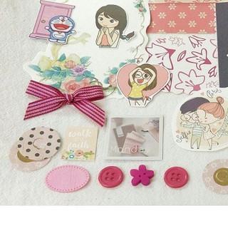 Set hình trang trí album, thiệp, scrapbook