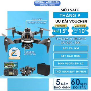 Flycam ZLIFE Z619 có GPS, flycam camera nét cao cấp, máy bay drone điều khiển từ xa fly cam giá rẻ