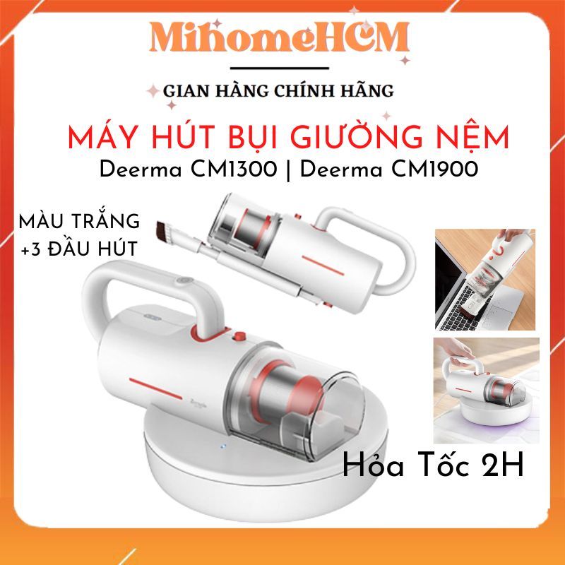 [HỎA TỐC 2H] Máy Hút Bụi Giường Nệm Không Dây Deerma CM1900 | Có Dây CM1300 Deerma CM800 - BH 6 thán