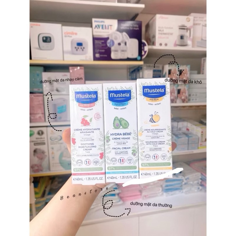 Kem dưỡng da mặt Mustela 40ml