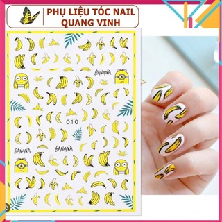 Miếng dán sticker móng 3d đủ mẫu