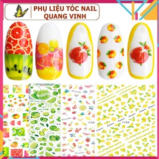 Miếng dán sticker móng 3d đủ mẫu