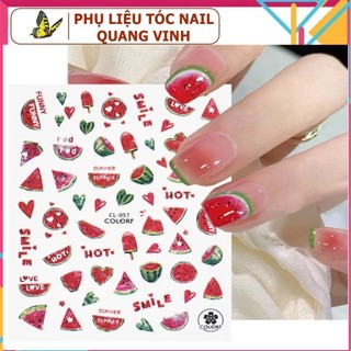 Miếng dán sticker móng 3d đủ mẫu