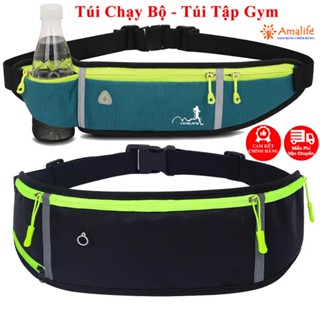 Túi Bao Tử Đeo Hông Đeo Bụng, Đeo Chéo Chạy Bộ Tập Gym Cho Nam Nữ Chống Nước Chính Hãng Amalife