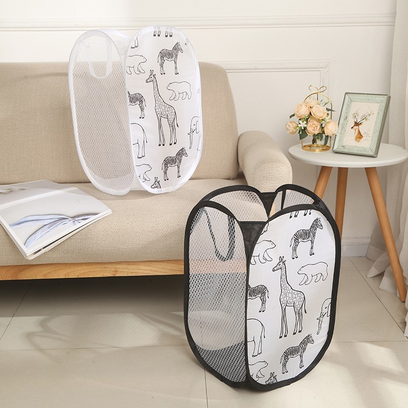 Túi Đựng Quần Áo Gấp Gọn Tiện Lợi, Giỏ Lưới Đựng Quần Áo - DOCHOITHONGMINH263
